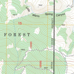 US Forest Service - Topo Dubois, WY FSTopo Legacy digital map