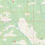 US Forest Service - Topo Duck Creek Point, ID FSTopo Legacy digital map
