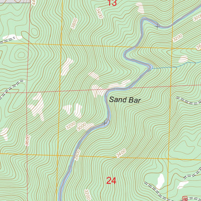 US Forest Service - Topo Duckwall Mountain, CA FSTopo Legacy digital map