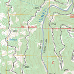 US Forest Service - Topo Duckwall Mountain, CA FSTopo Legacy digital map