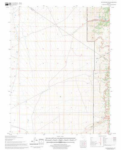 US Forest Service - Topo Duckwater NE, NV FSTopo Legacy digital map