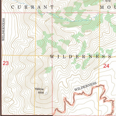 US Forest Service - Topo Duckwater NE, NV FSTopo Legacy digital map