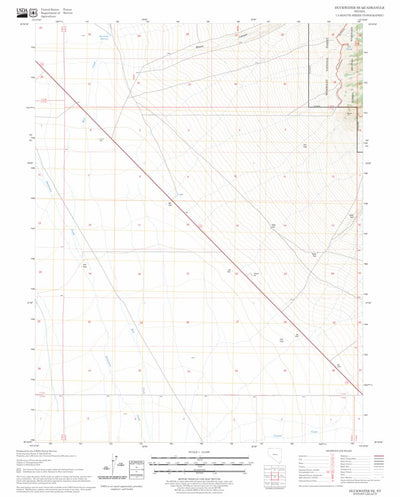 US Forest Service - Topo Duckwater SE, NV FSTopo Legacy digital map