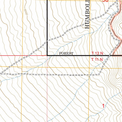US Forest Service - Topo Duckwater SE, NV FSTopo Legacy digital map