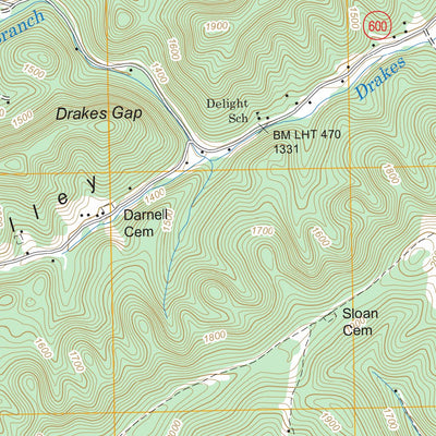 US Forest Service - Topo Duffield, VA FSTopo Legacy digital map