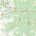 US Forest Service - Topo Duggins Creek, UT FSTopo Legacy digital map
