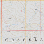 US Forest Service - Topo Dugout Creek South, WY FSTopo Legacy digital map
