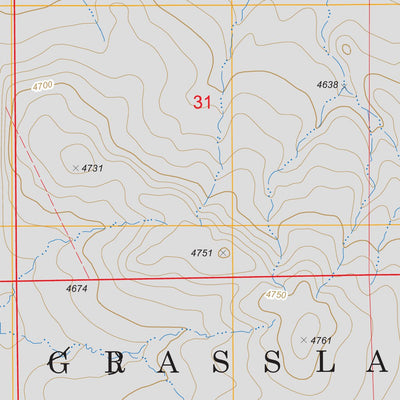 US Forest Service - Topo Dugout Creek South, WY FSTopo Legacy digital map