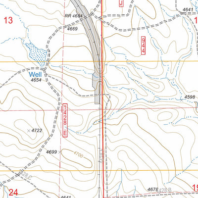 US Forest Service - Topo Dugout Creek South, WY FSTopo Legacy digital map