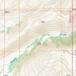 US Forest Service - Topo Dugway Rim, WY FSTopo Legacy digital map