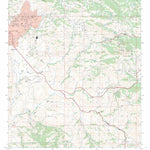 US Forest Service - Topo Dulzura, CA FSTopo Legacy digital map