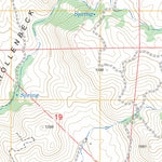 US Forest Service - Topo Dulzura, CA FSTopo Legacy digital map