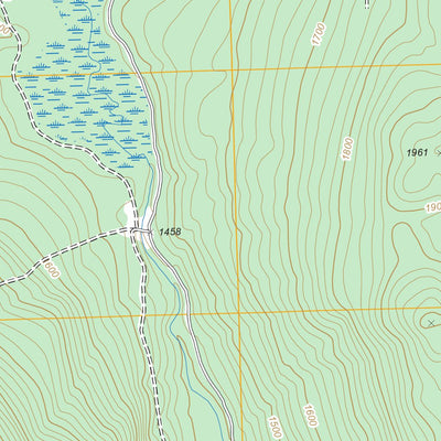 US Forest Service - Topo Dummer Ponds, ME FSTopo Legacy digital map