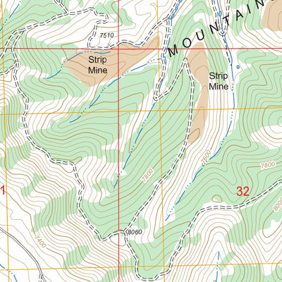 US Forest Service - Topo Dunckley, CO FSTopo Legacy digital map