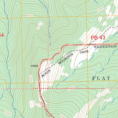US Forest Service - Topo Dunckley Pass, CO FSTopo Legacy digital map