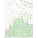 US Forest Service - Topo Dunkleberg Creek, MT FSTopo Legacy digital map