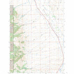US Forest Service - Topo Dunn Creek, MT FSTopo Legacy digital map