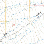 US Forest Service - Topo Dunn Creek, MT FSTopo Legacy digital map