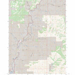 US Forest Service - Topo Dunnigan Creek, ID FSTopo Legacy digital map