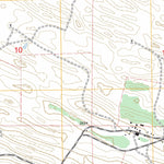 US Forest Service - Topo Dunning NW, NE FSTopo Legacy digital map