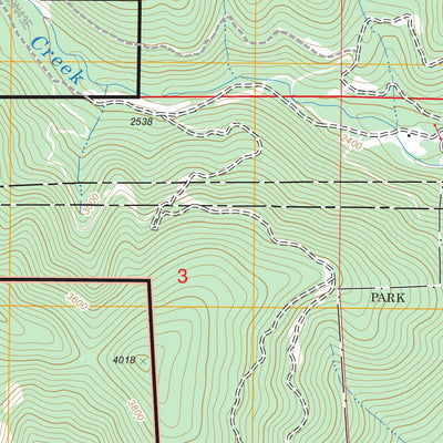 US Forest Service - Topo Dunsmuir, CA FSTopo Legacy digital map