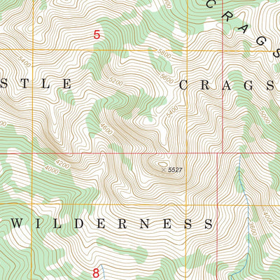 US Forest Service - Topo Dunsmuir, CA FSTopo Legacy digital map
