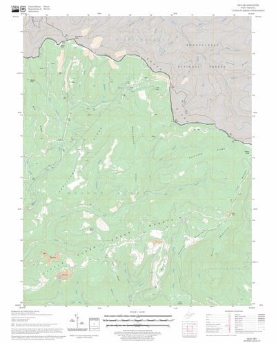 US Forest Service - Topo Duo, WV FSTopo Legacy digital map