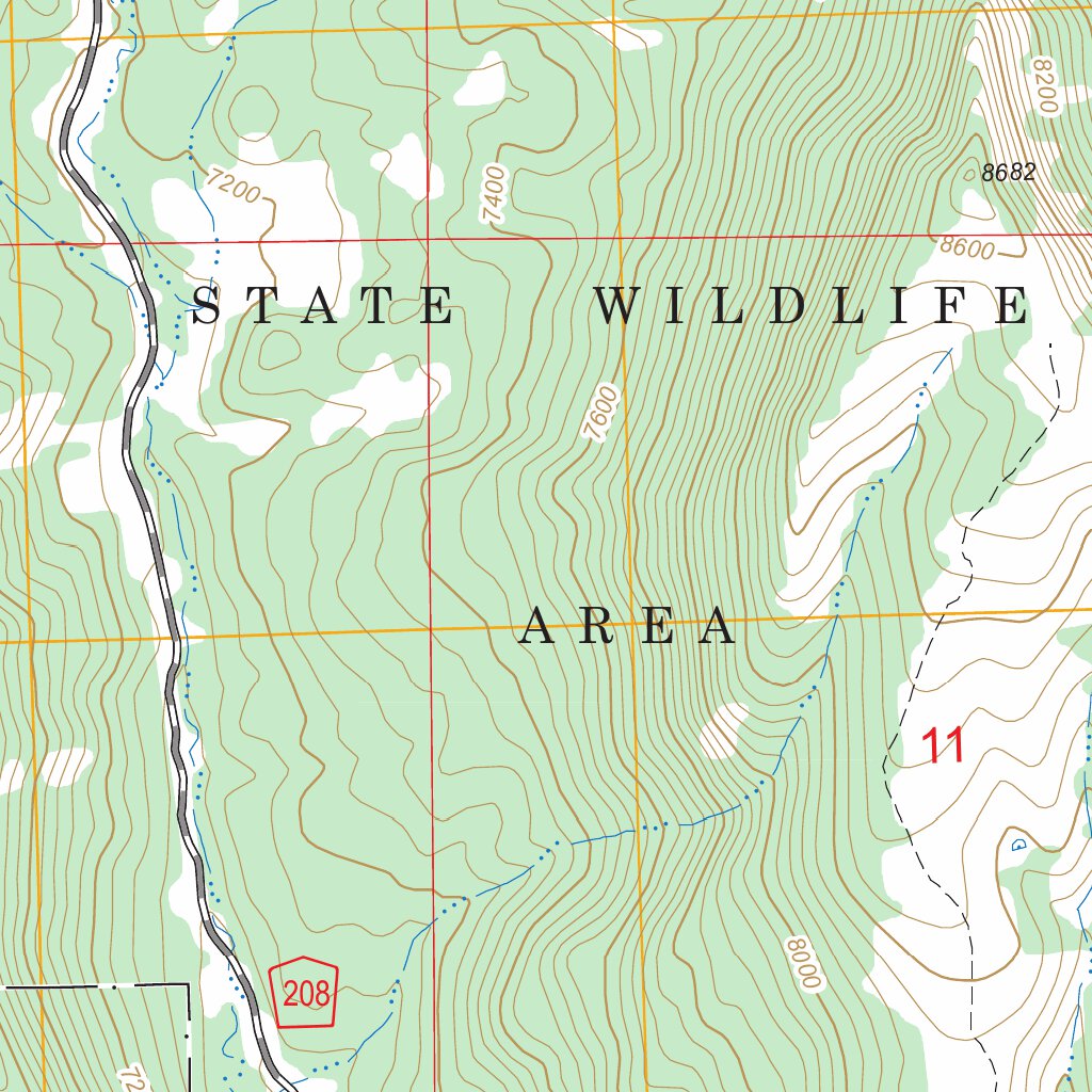 Durango West, CO FSTopo Legacy Map by US Forest Service - Topo | Avenza ...