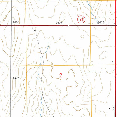 US Forest Service - Topo Durham, OK FSTopo Legacy digital map