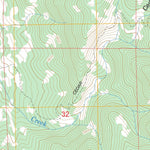 US Forest Service - Topo Durrwood Creek, CA FSTopo Legacy digital map