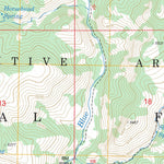 US Forest Service - Topo Dutch Blue Creek, AZ FSTopo Legacy digital map
