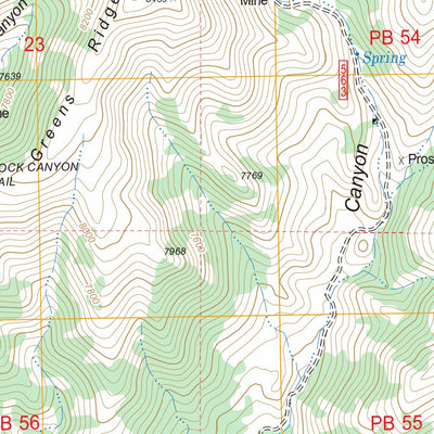 US Forest Service - Topo Dutch Peak, UT FSTopo Legacy digital map