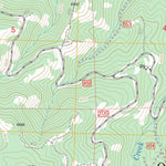 US Forest Service - Topo Dutchman Creek, OR FSTopo Legacy digital map