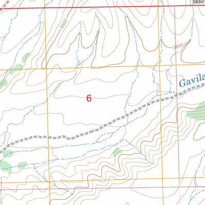 US Forest Service - Topo Dwyer, NM FSTopo Legacy digital map