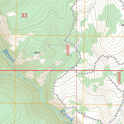 US Forest Service - Topo Dyer Mountain, UT FSTopo Legacy digital map