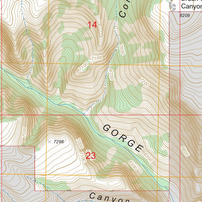 US Forest Service - Topo Dyer Mountain, UT FSTopo Legacy digital map