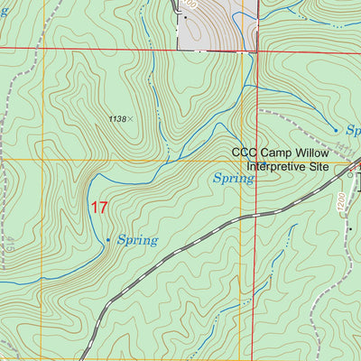 US Forest Service - Topo Dyestone Mountain, MO FSTopo Legacy digital map