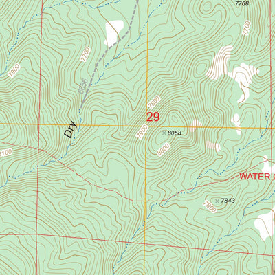 US Forest Service - Topo Eagar, AZ FSTopo Legacy digital map