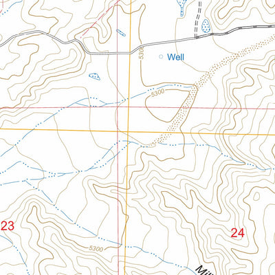 US Forest Service - Topo Eagle Eye Peak, NM FSTopo Legacy digital map