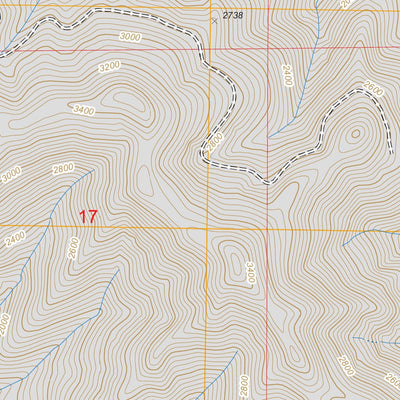 US Forest Service - Topo Eagle Gorge, WA FSTopo Legacy digital map