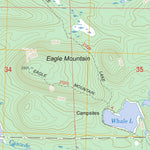 US Forest Service - Topo Eagle Mountain, MN FSTopo Legacy digital map
