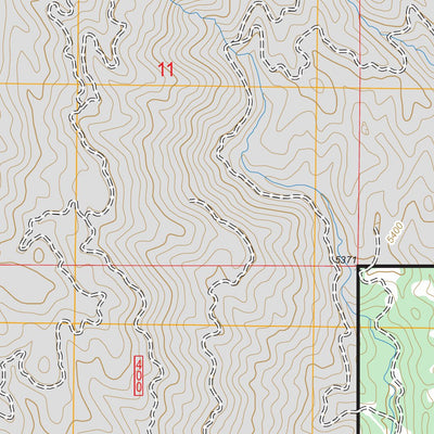US Forest Service - Topo Eagle Nest, ID FSTopo Legacy digital map