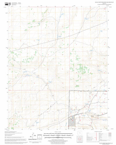 US Forest Service - Topo Eagle Nest Mountain, AZ FSTopo Legacy digital map