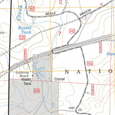US Forest Service - Topo Eagle Nest Mountain, AZ FSTopo Legacy digital map