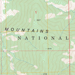 US Forest Service - Topo Eagle Rest Peak, CA FSTopo Legacy digital map