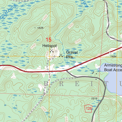 US Forest Service - Topo Eagles Nest, MN FSTopo Legacy digital map