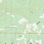 US Forest Service - Topo East Basin Creek, ID FSTopo Legacy digital map