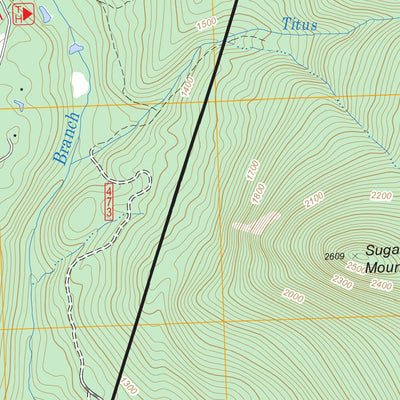 US Forest Service - Topo East Haverhill, NH FSTopo Legacy digital map