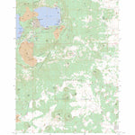 US Forest Service - Topo East Lake, OR FSTopo Legacy digital map