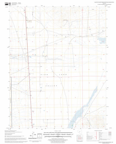 US Forest Service - Topo East of Davis Mountain, NV FSTopo Legacy digital map